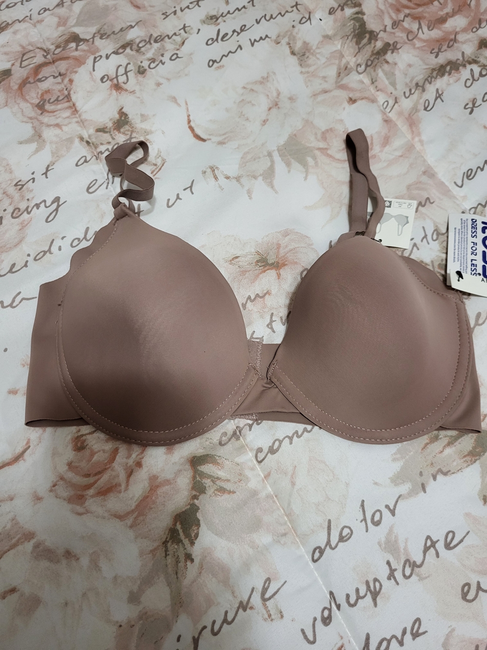 Ann Klein Wing Smothing Solution T-Shirt Bra 34C New